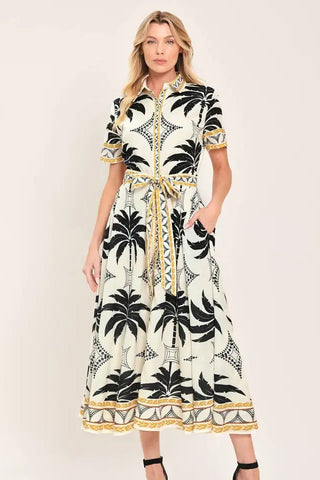 RESORT NIGHTS MIDI DRESS