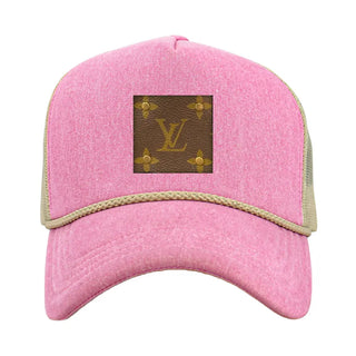 UPCYCLED LV FOAM DENIM TRUCKER CAP