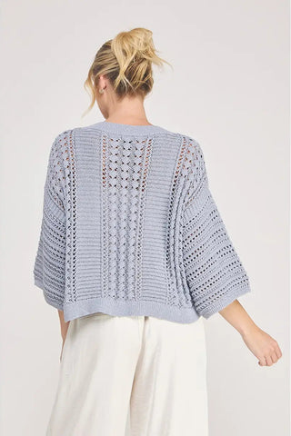 SHIMMER KNIT SWEATER
