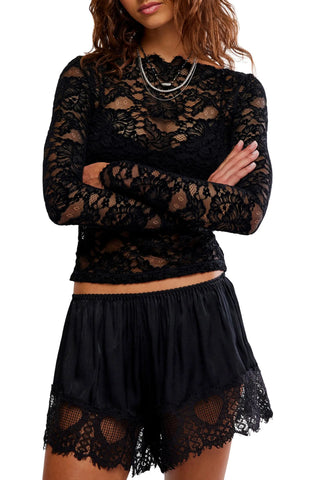 RAISING EYEBROWS LACE TOP
