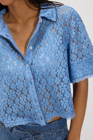 MANNIE LACE BUTTONDOWN
