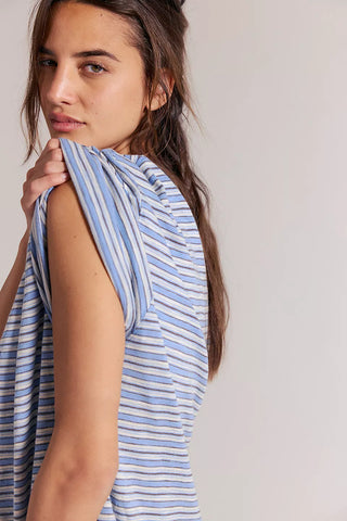 ALL LOVE STRIPE POCKET TEE
