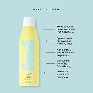 BASK NON-AEROSOL SPRAY SUNSCREEN