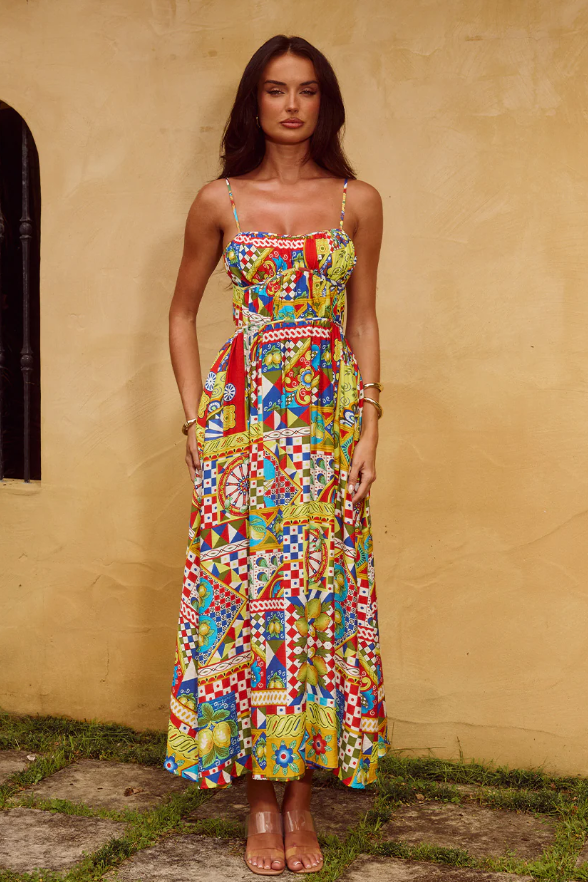 KELANI LUXE MIDI DRESS