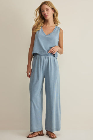 SCOUT JERSEY DENIM PANT OCEAN AIR INDIGO