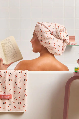 SATIN LINED FLEXI SHOWER CAP