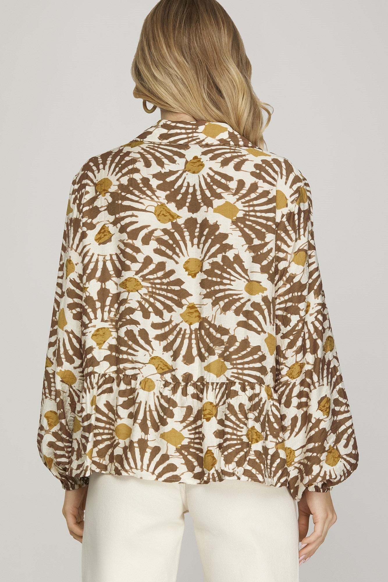 ISABELLA BUTTON DOWN BLOUSE