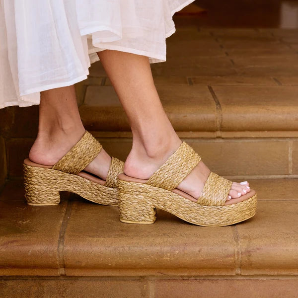 OCEAN AVE PLATFORM SANDAL