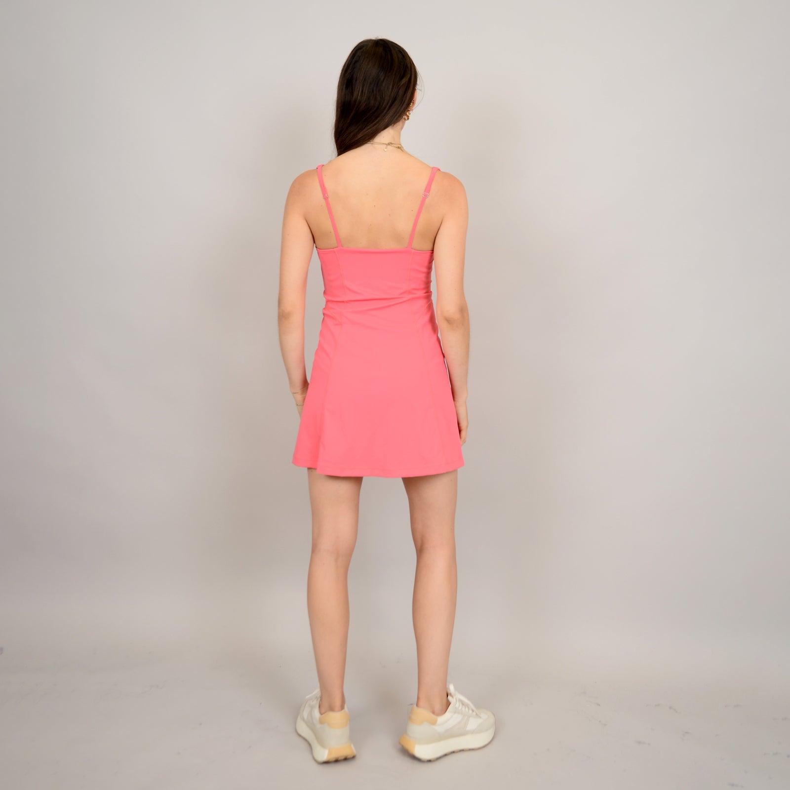 Back view of Fila Sleeveless Dress