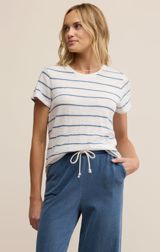 Front view of Foundation Stripe Tee