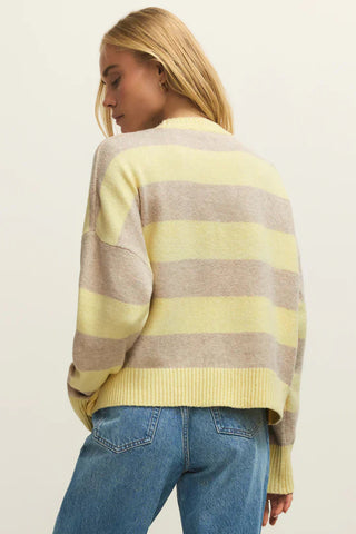 CIRRUS STRIPE SWEATER