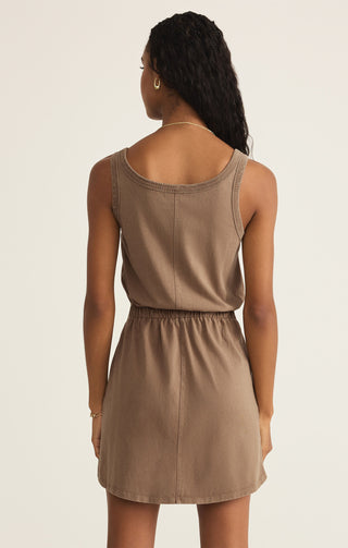 keegan mini dress back modern silhouette