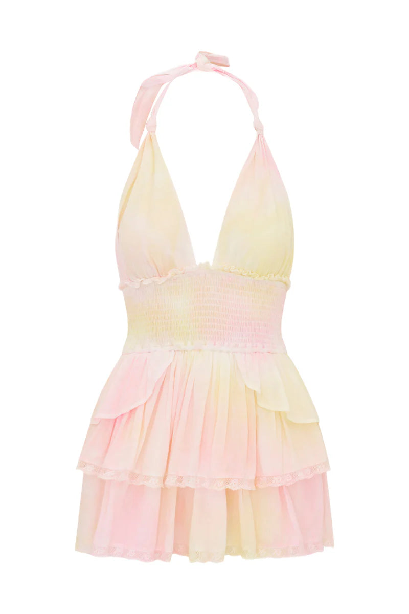 DEANNA HALTER DRESS