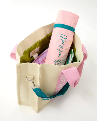 LIGHT PINK MAHJ IT ALL BAG