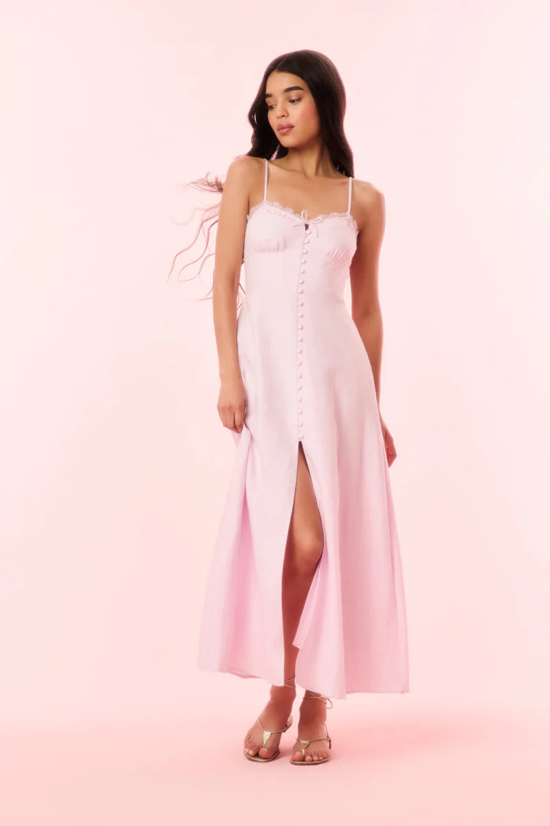 linella dress front elegant silhouette