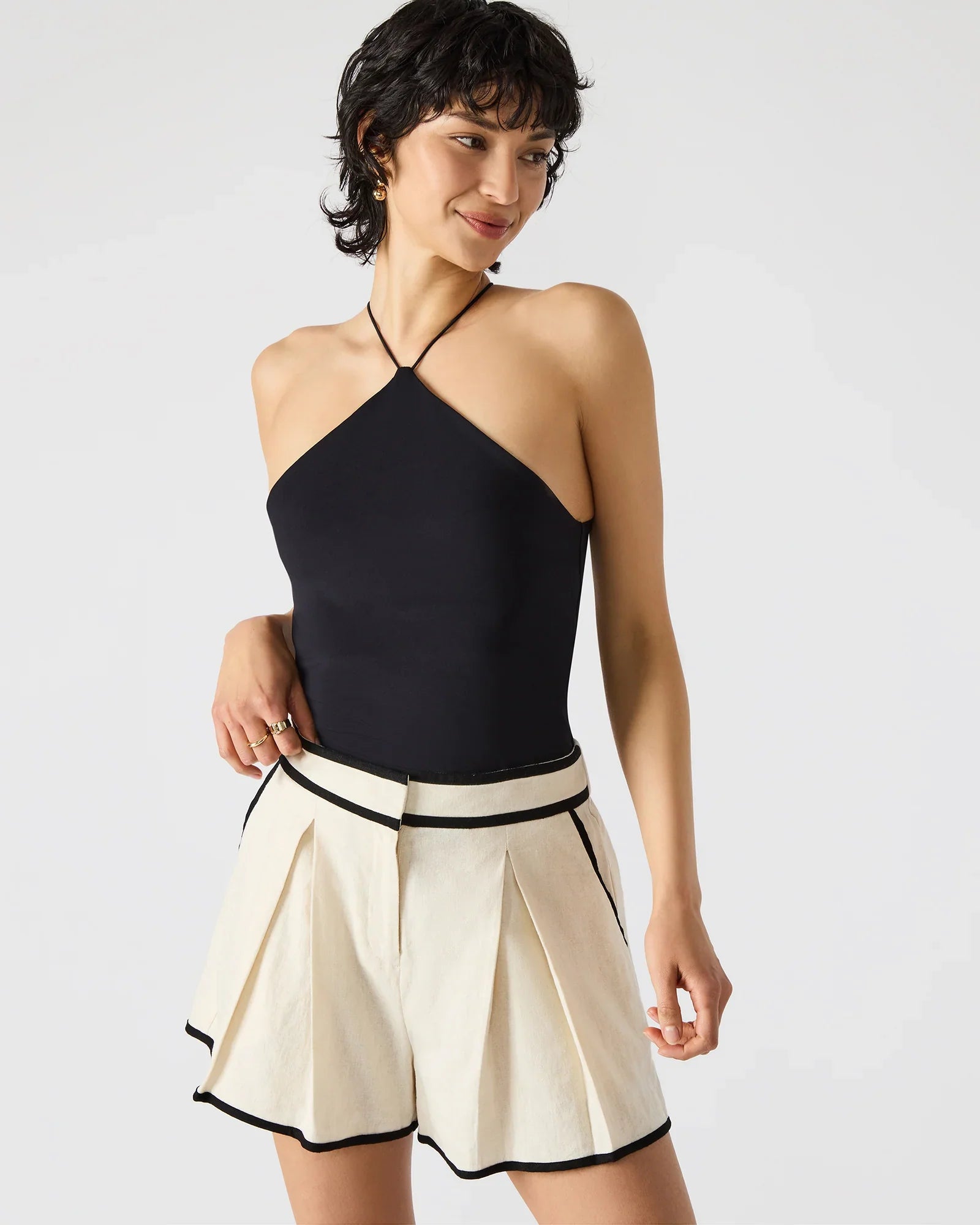 linnie top front chic modern style