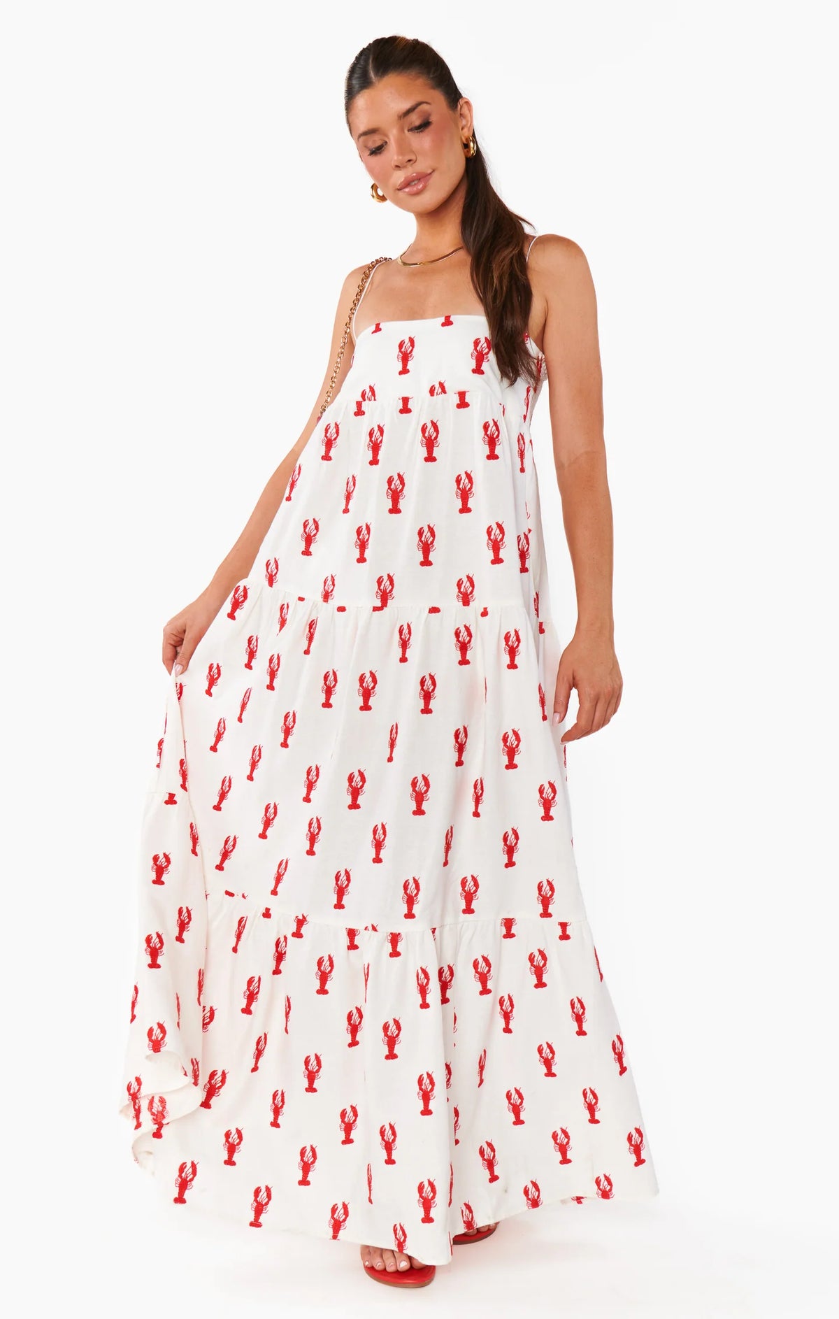 long weekend maxi dress styled casual daytime look
