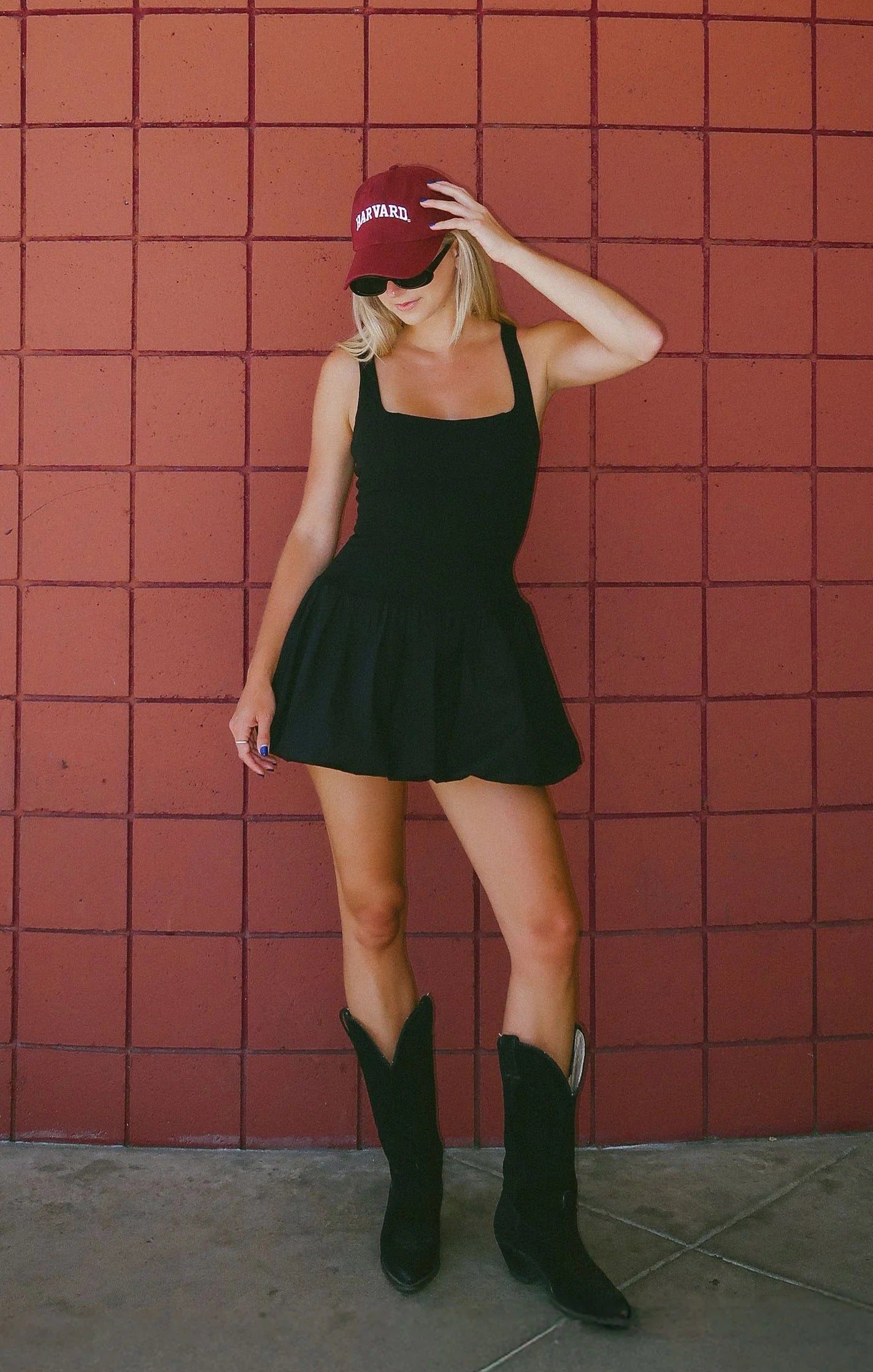 marlo mini dress front chic stylish look