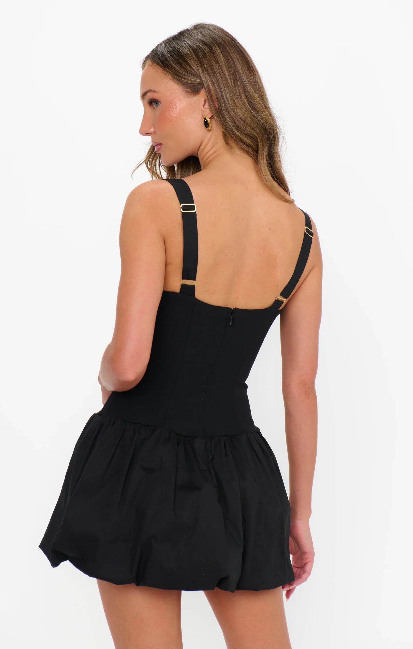 marlo mini dress styled for evening glam
