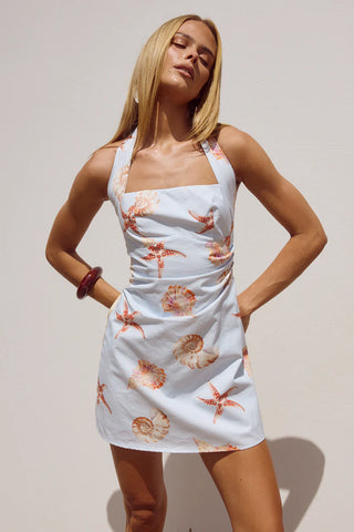 mindy mini dress front modern chic design