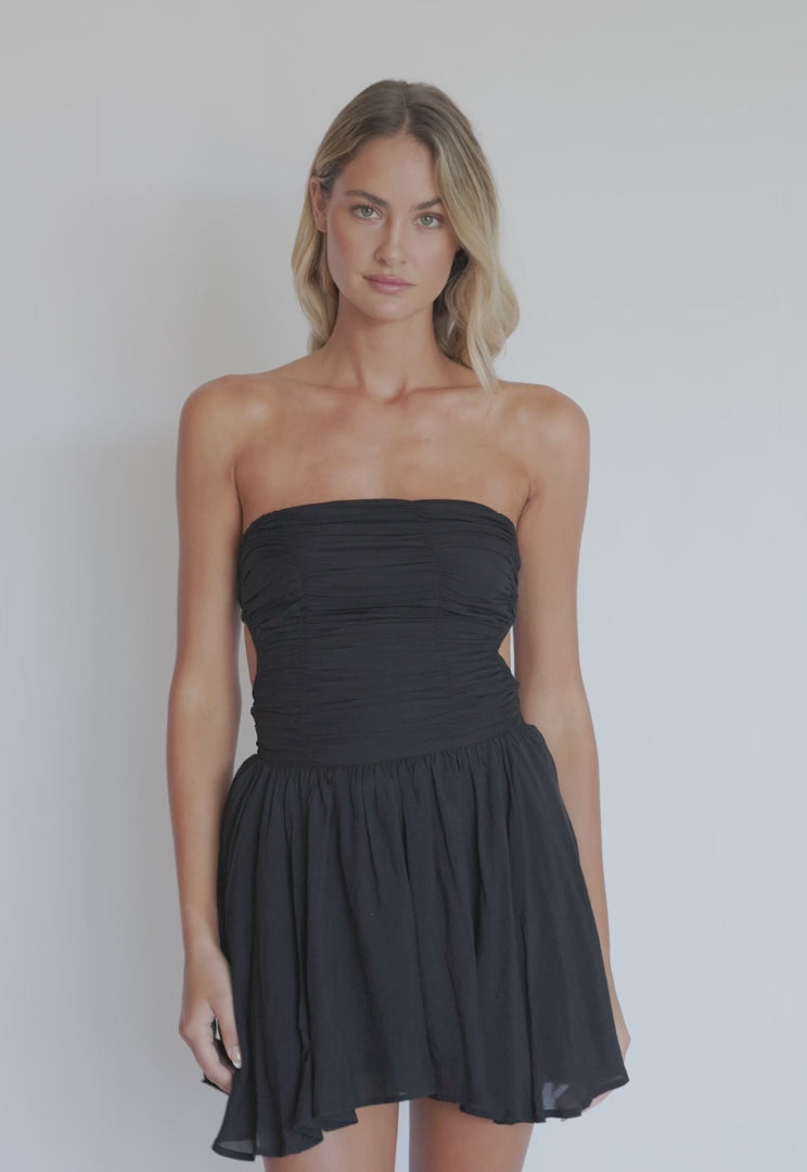 skye dress close-up soft breathable fabric texture