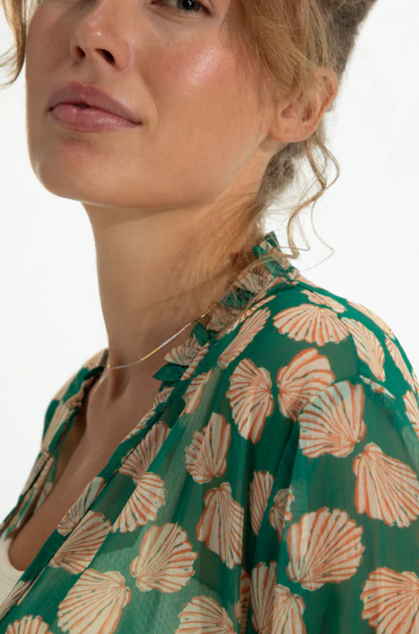 shelby coverup close-up soft breathable fabric