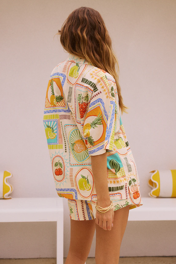 sola short front view casual chic style