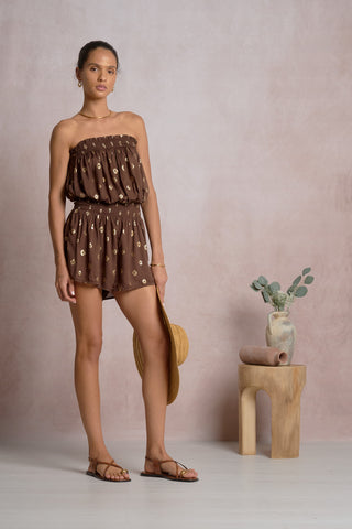 GOLDEN DUNE ROMPER