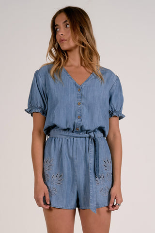 DENIM DAYLIGHT ROMPER