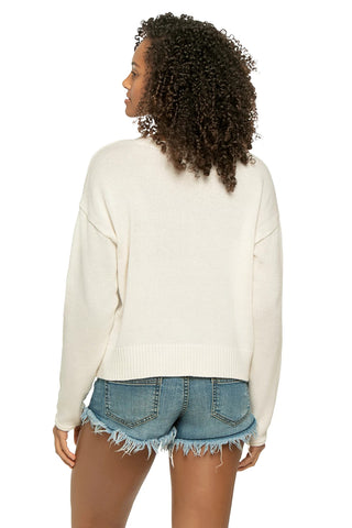 Chic streetwear-inspired styling with VACATION SIENNA SWEATER