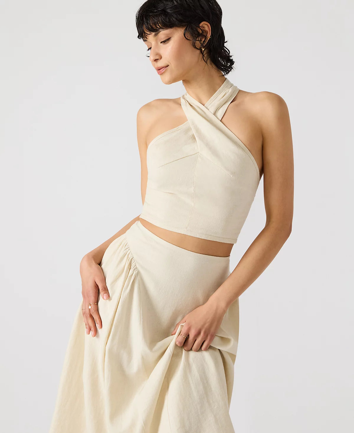 WINNIE TOP styled for an elegant and timeless everyday look