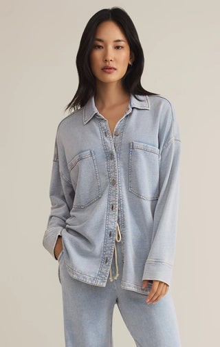 women's soft denim layering piece STMT BOUTIQUE